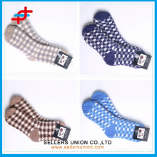 Herren-Mikrofaser-Mode-Schuhsocken / Herren-Winter-Halbkaschmir-Socken